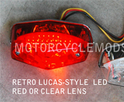 Lucas LEd Taillight - Red